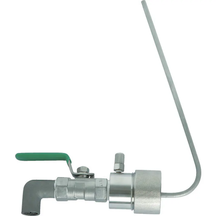 【CAINZ-DASH】アクアシステム 一斗缶用SUS製コック (油・オイル・洗剤)40mmタイプ SP-40I【別送品】