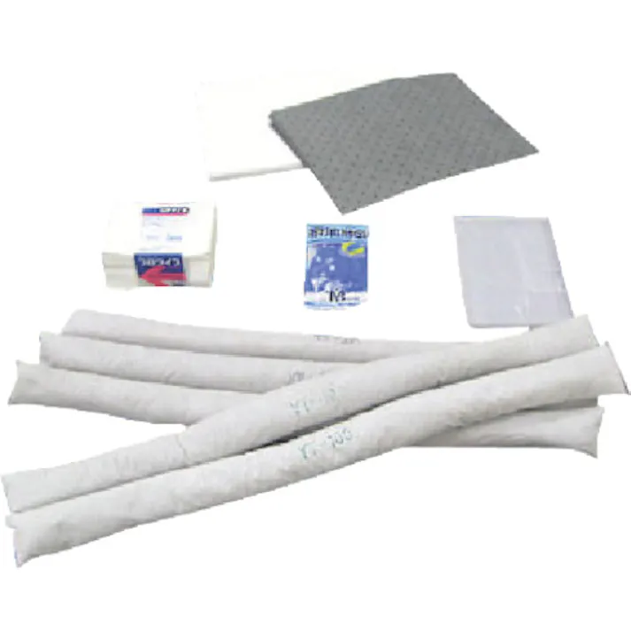 【CAINZ-DASH】JOHNAN 吸収材キット 油吸収材 アブラトール 緊急対策セットB(詰替用) 油吸収量40L BT【別送品】