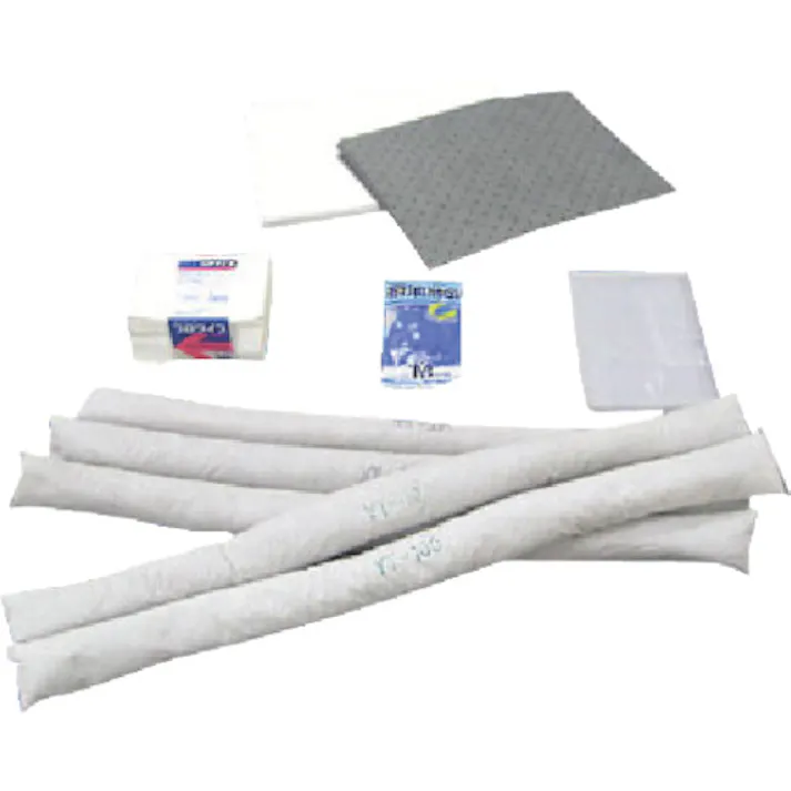 【CAINZ-DASH】JOHNAN 吸収材キット 油吸収材 アブラトール 緊急対策セットC(詰替用) 油吸収量40L CT【別送品】