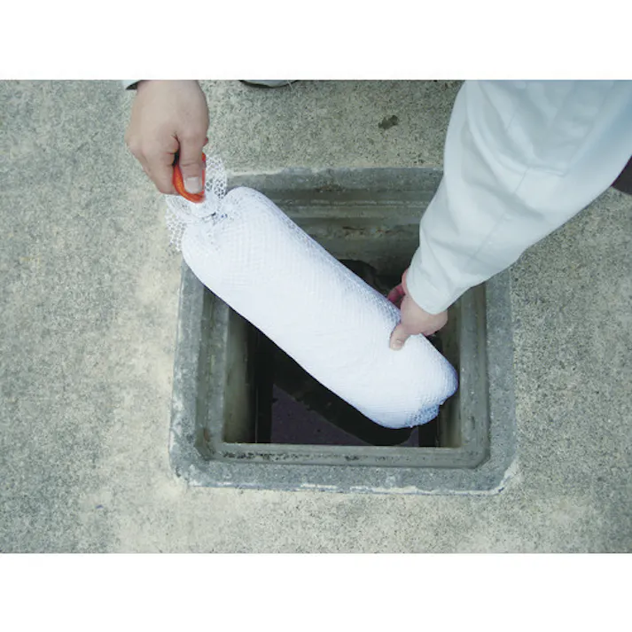 【CAINZ-DASH】JOHNAN 吸収材(ピロータイプ) 油吸収材 アブラトール チューブ (6本入) 油吸収量7L MFT40【別送品】