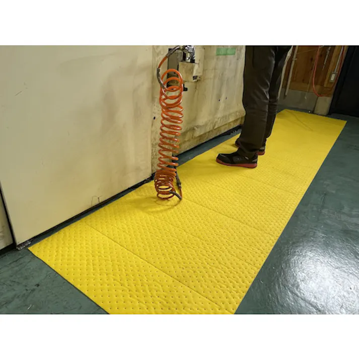 【CAINZ-DASH】JOHNAN 油吸収材 アブラトール ロール 25センチ毎ミシン目タイプ AR80Y【別送品】