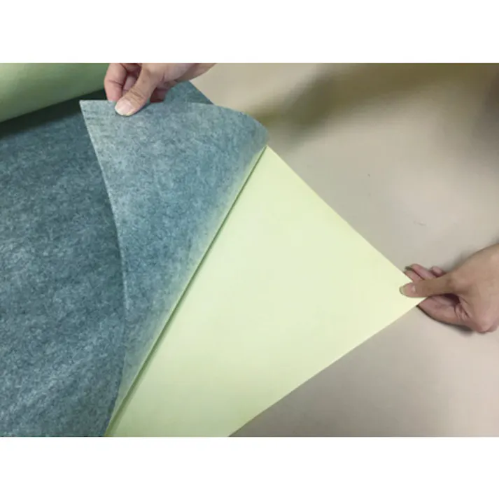 【CAINZ-DASH】JOHNAN 油吸収材 アブラトール 粘着フィルム付ロールタイプ ER-45-0.3FT10【別送品】