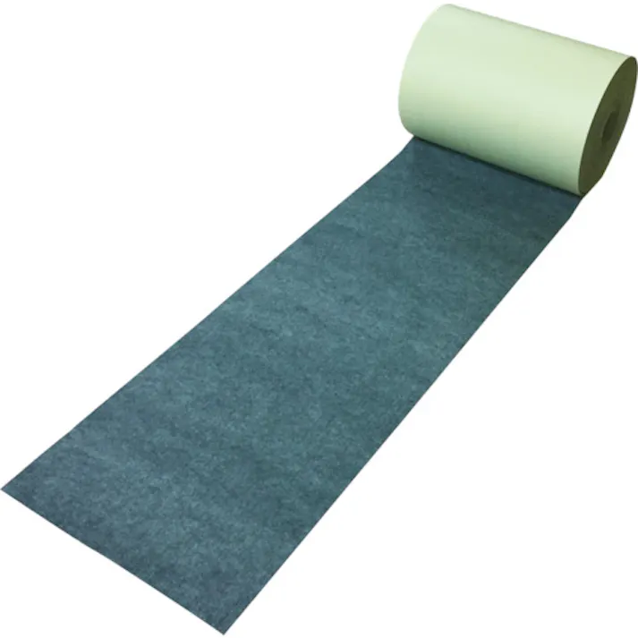 【CAINZ-DASH】JOHNAN 油吸収材 アブラトール 粘着フィルム付ロールタイプ ER-45-0.3FT20【別送品】