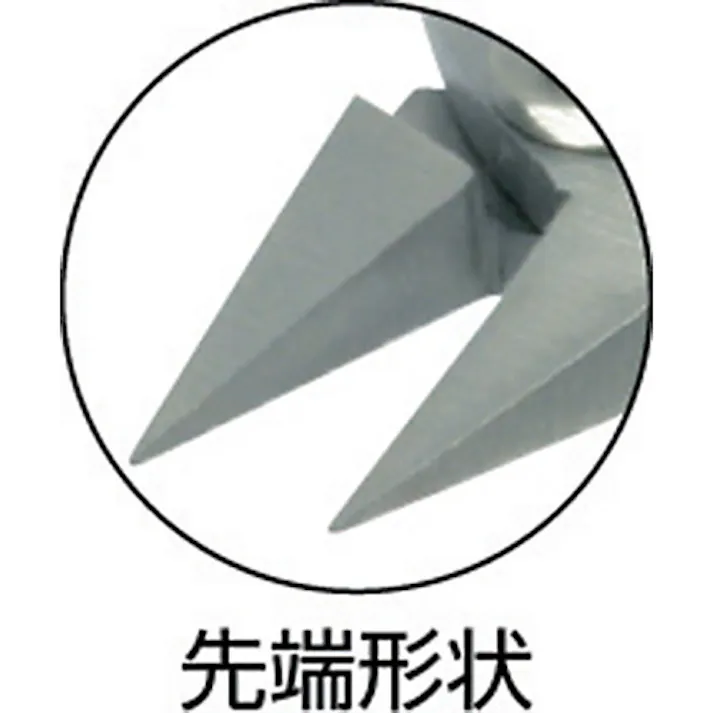 【CAINZ-DASH】ハープ 時計ヤットコ 中 TN-2【別送品】