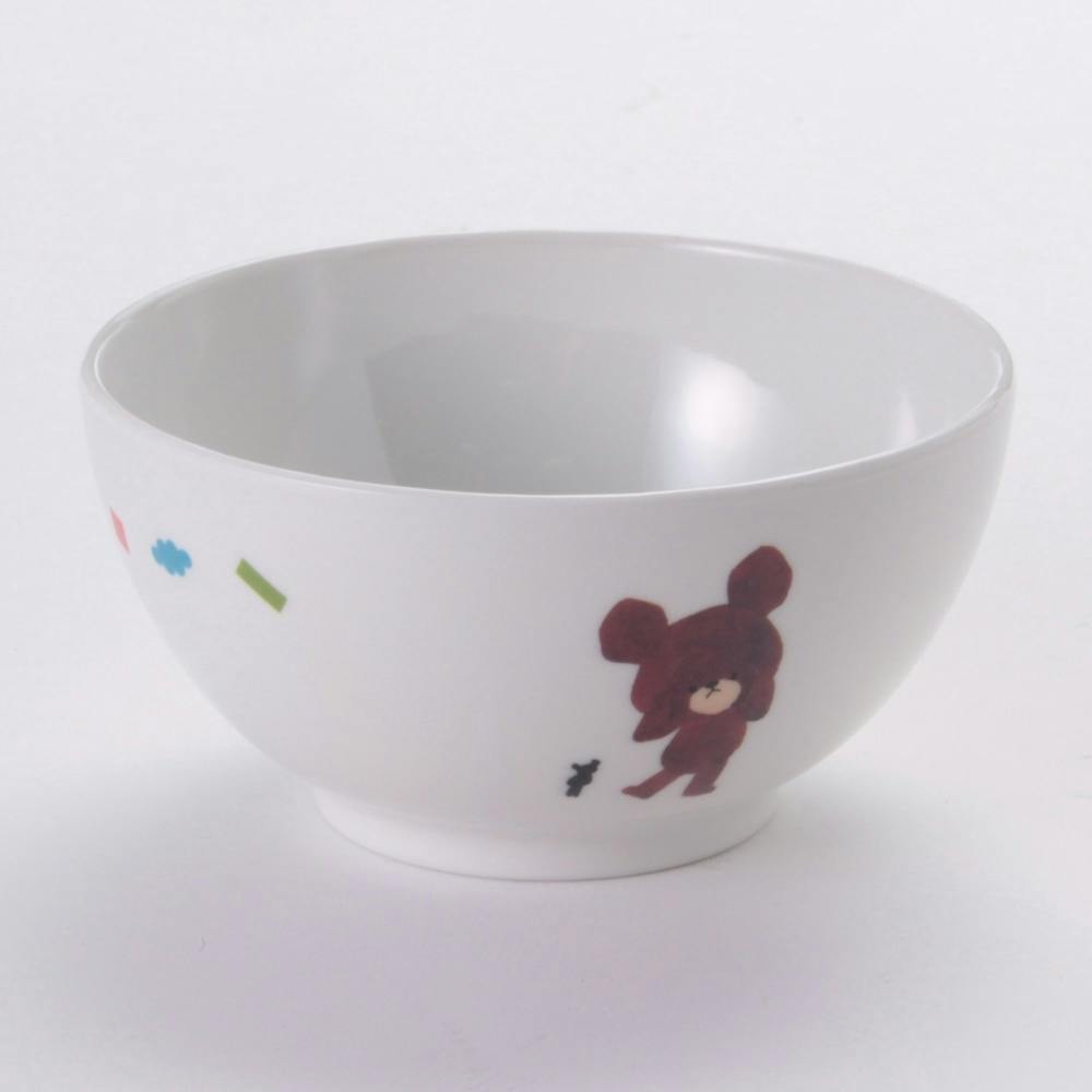 メラミン汁椀 くまのがっこう 子供食器 メラミン汁椀 くまのがっこう 子供食器