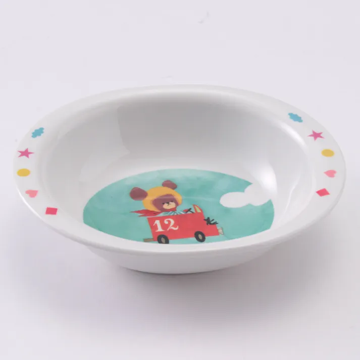 メラミンフルーツ皿 くまのがっこう