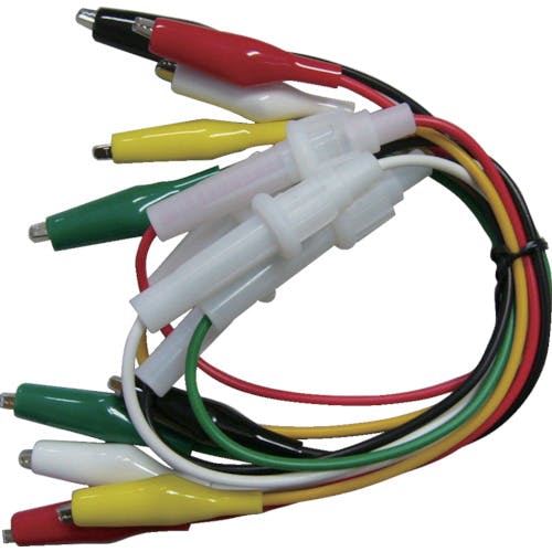 テイシン電機 ヒューズホルダー付テストリード(シールドクリップM両端付) TLA-19 テストリード テイシン電機 ヒューズホルダー付テストリード(シールドクリップM両端付) TLA-19 テストリード
