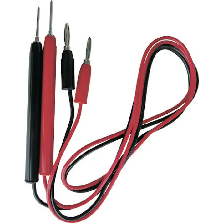 【CAINZ-DASH】テイシン電機 テスターリード 100cm テスターピン大⇔バナナプラグ (2本入) TLA-202【別送品】