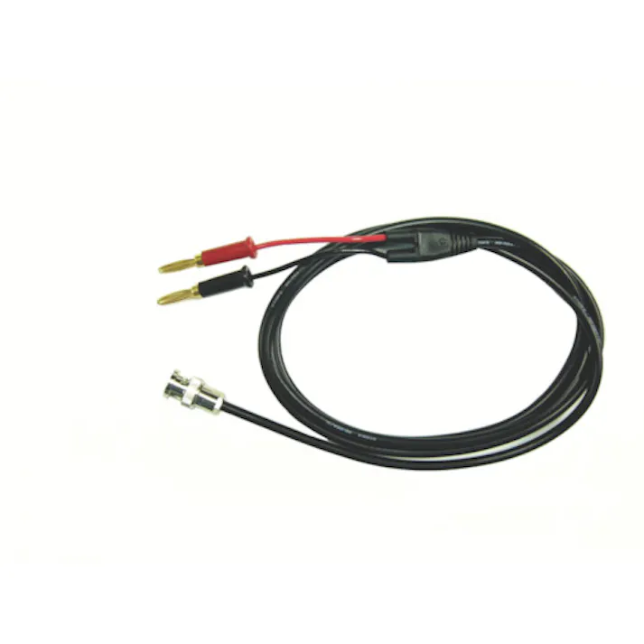 【CAINZ-DASH】テイシン電機 電機 同軸テストリード1.5mバナナプラグ(金メッキ)⇔BNCプラグ CCA-104【別送品】