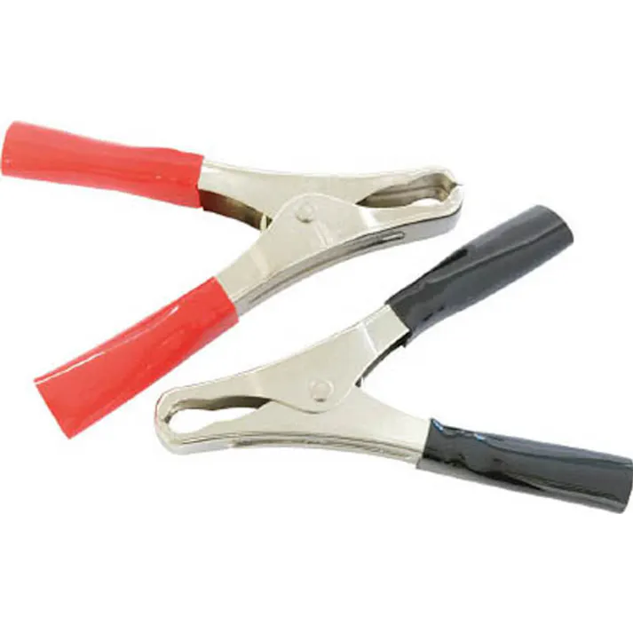 テイシン電機 ヒッポークリップ C-681 定格50A 赤黒 C-681R/B 各1個入
