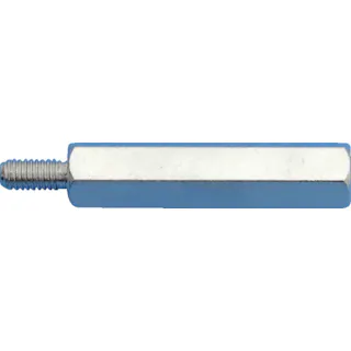 【CAINZ-DASH】テイシン電機 黄銅スペーサー SBB-M3 オス-メス 100個入 ネジ径M3 全長30 SBB-330-E【別送品】