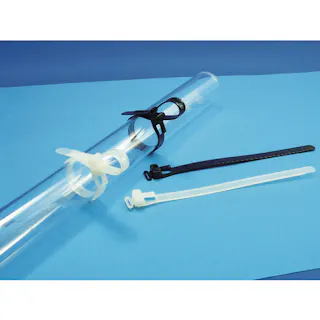 【CAINZ-DASH】エスジー工業 フックリピートタイ (耐候・耐熱タイプ) 黒色 7.4×100mm SG-FR100W【別送品】