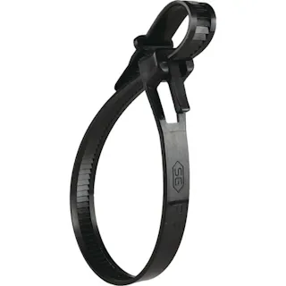 【CAINZ-DASH】エスジー工業 フックリピートタイ (耐候・耐熱タイプ) 黒色 7.4×205mm SG-FR200W【別送品】