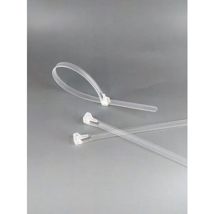 【CAINZ-DASH】エスジー工業 リピートタイ (耐薬品タイプ) 透明色 7.4×200mm SG-R200P【別送品】