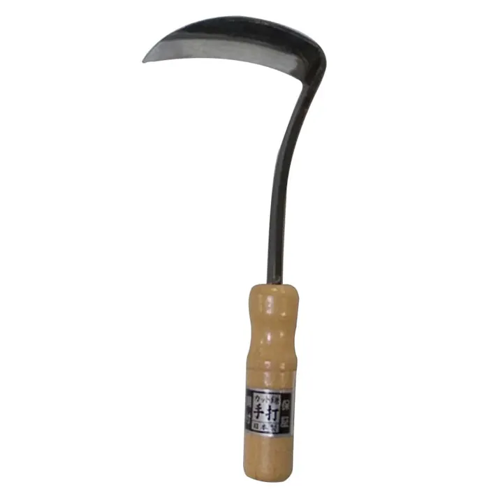 松尾刃物 鋼付カット鎌 手打