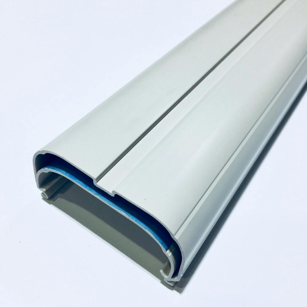 関東器材 ケース販売 10本セット 配管化粧カバー 直管2m 90タイプ ブラック KD-90-B_set 関東器材 屋外用化粧カバー コーナー立上用 70タイプ ブラウン KCN-70T