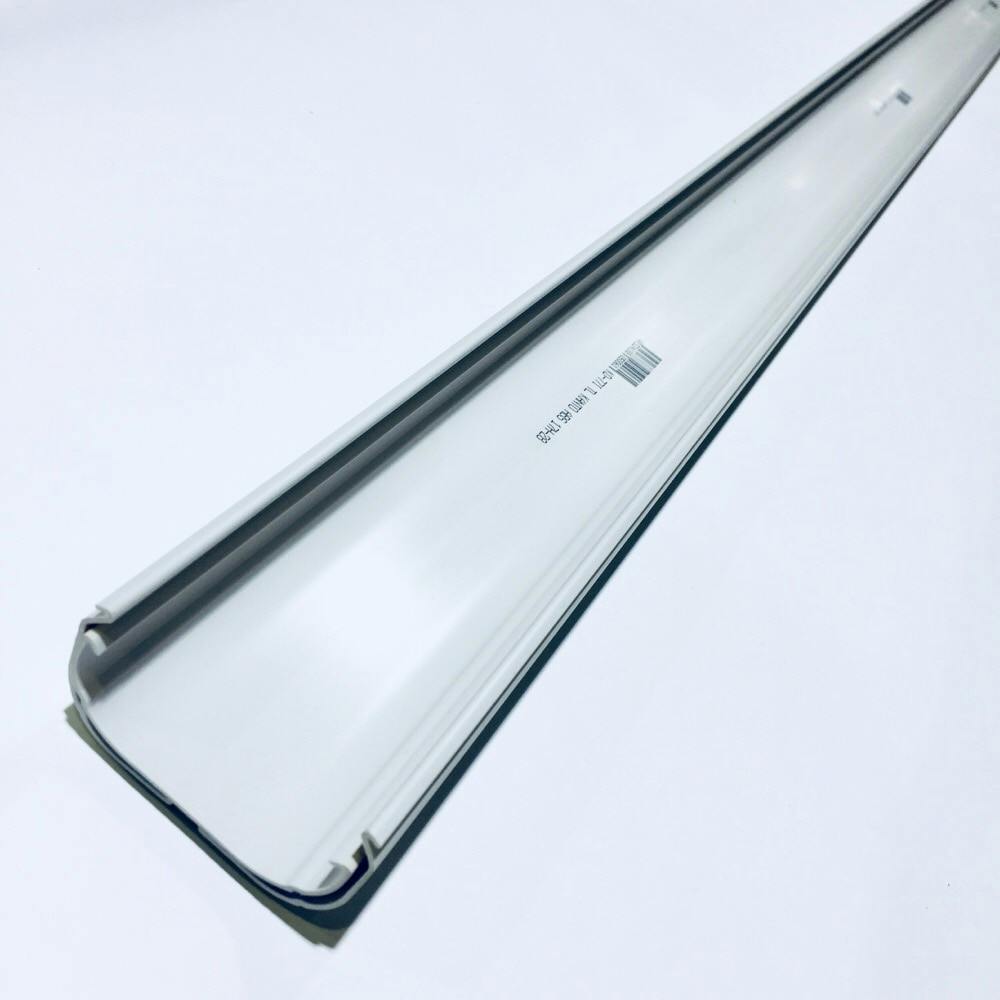 関東器材 エアコン配管化粧カバー 直管2m アイボリー KD-77I | 空調