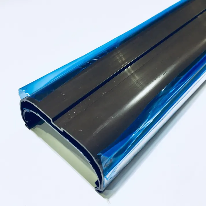 関東器材 エアコン配管化粧カバー 直管2m ブラウン KD-77BR