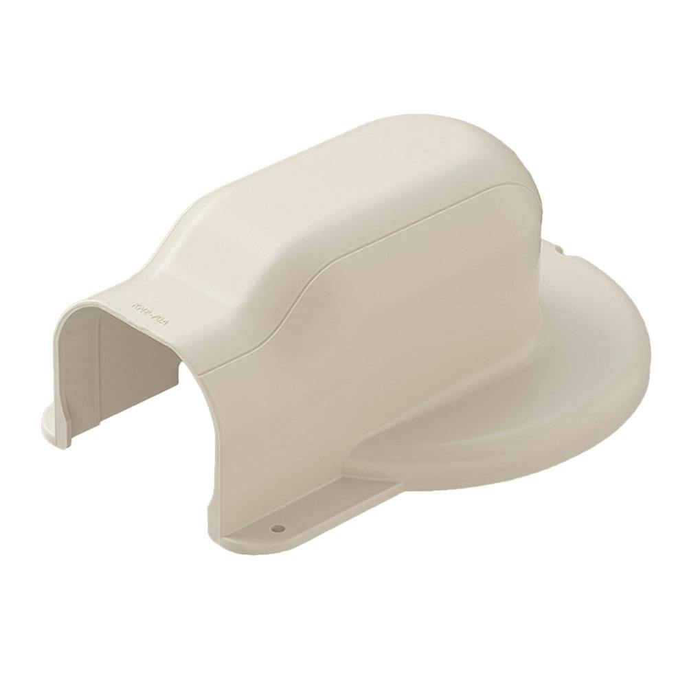 関東器材 マンション用出口カバー 後付け用 70タイプ アイボリー KM2-70A-I