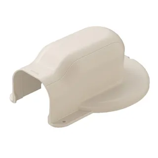 関東器材 マンション用出口カバー 後付け用 70タイプ アイボリー KM2-70A-I