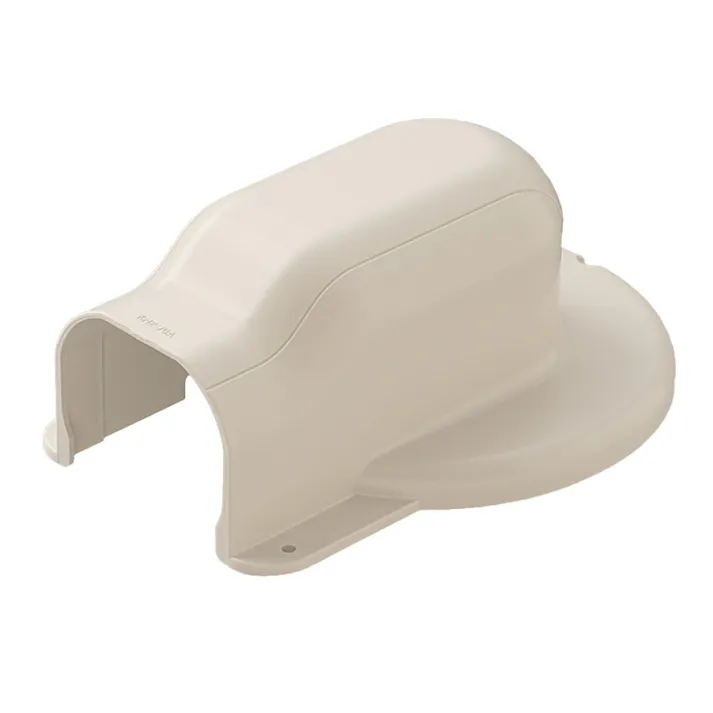 関東器材 マンション用出口カバー 後付け用 70タイプ アイボリー KM2-70A-I