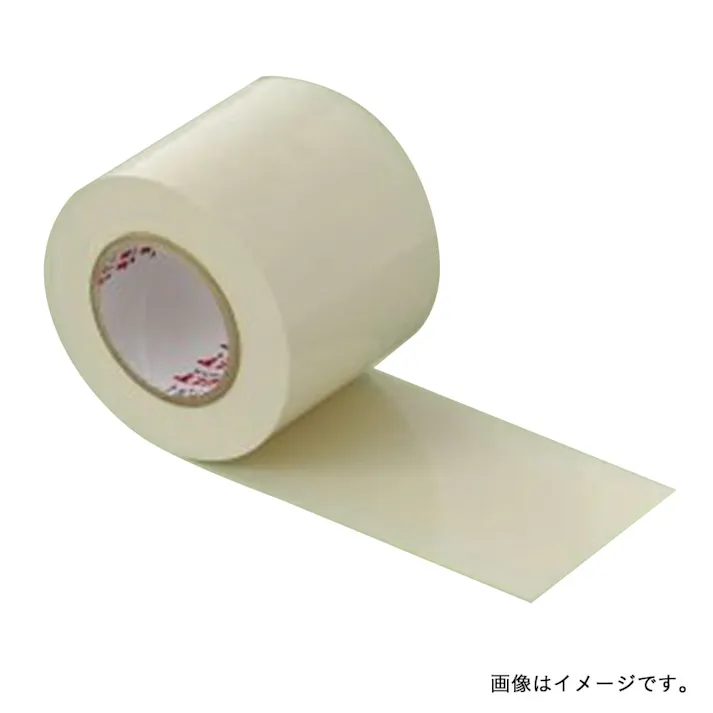 関東器材 非粘着テープ アイボリー CT-5018I 50mm×18m