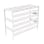 【送料無料】人工木室外機カバー (ルーバー5枚) 5型 ホワイト