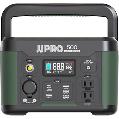 JJPRO ポータブル電源500【別送品】