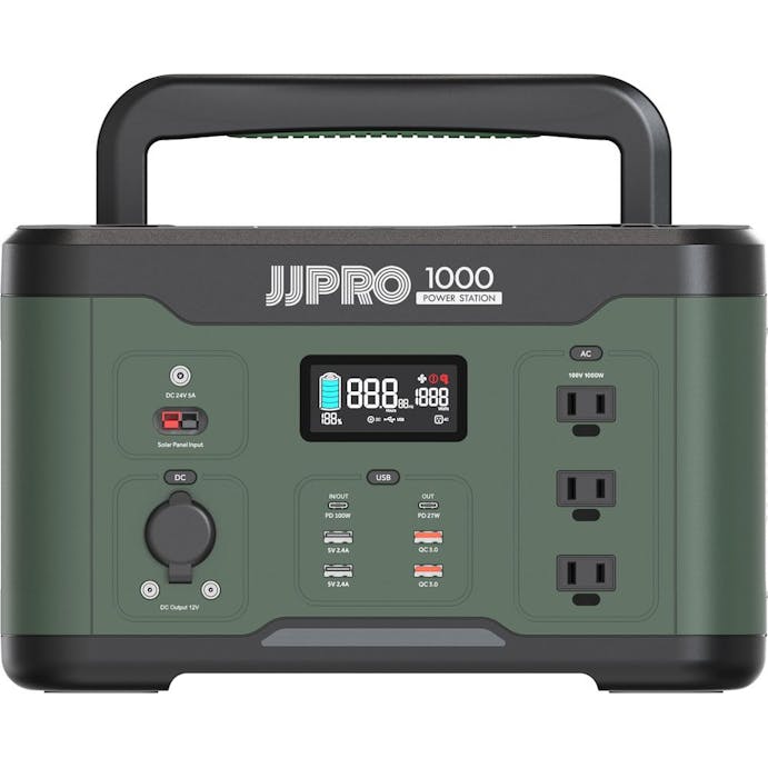 JJPRO ポータブル電源1000【別送品】