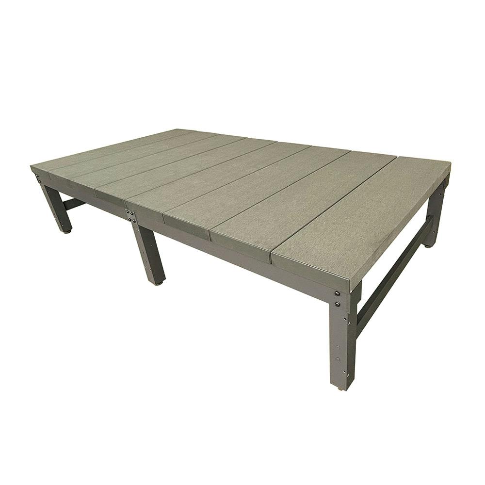 人工木ウッドデッキ　1800×900mm × 3セット 楽天市場】雨に強い人工木 ウッドデッキ 180×90cm+90×90cm(0.75