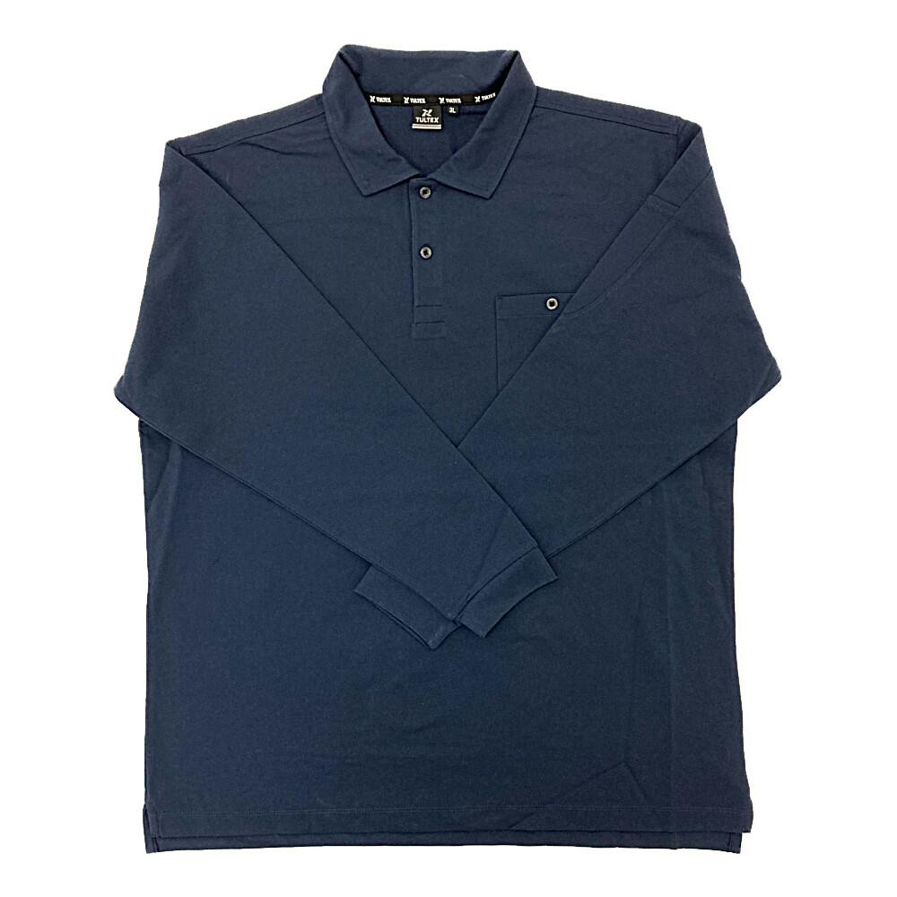 長袖ポロシャツ グレー 3L(販売終了) | 作業着・作業服・安全靴