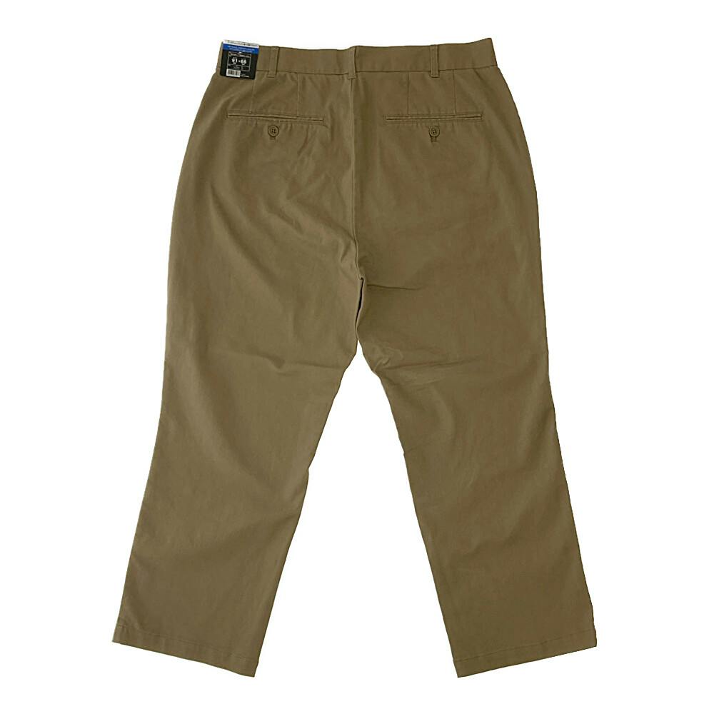 ストレッチノータックチノパン ベージュ ウエスト91cm 股下66cm