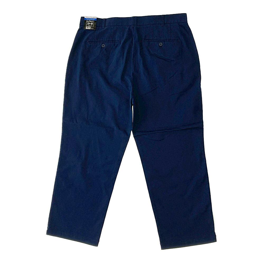 ストレッチノータックチノパン ネイビー ウエスト100cm 股下66cm(販売