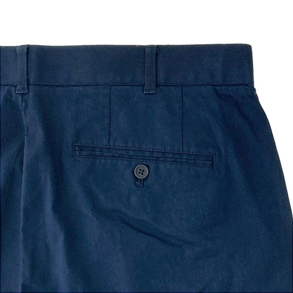 ストレッチノータックチノパン ネイビー ウエスト100cm 股下66cm(販売