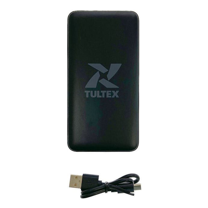 TULTEX ヒーターウェアコンプリートセット Vネックヒータベスト(バッテリー付属) ネイビー LL 8313(販売終了)