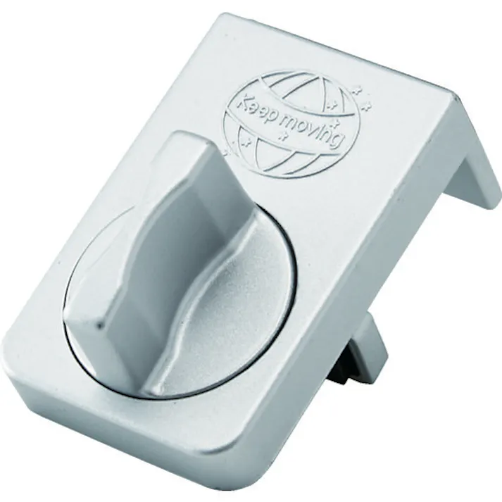 【CAINZ-DASH】フジテック・ジャパン 窓用補助錠 BPギブアップ(1P)シルバー BP-10955【別送品】