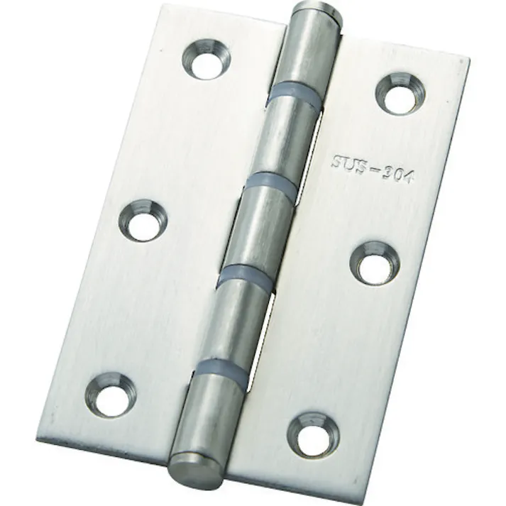 【CAINZ-DASH】フジテック・ジャパン ステンレス丁番(SUS304) 1枚・厚口64mm B-11134【別送品】