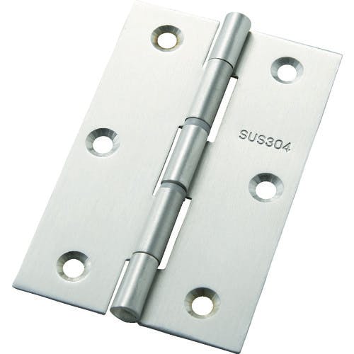 フジテック・ジャパン ステンレス丁番(SUS304) 袋入(2枚)・中厚89mm B-11306 蝶番(ステンレス製) フジテック・ジャパン ステンレス丁番(SUS304) 袋入(2枚)・中厚89mm B-11306 蝶番(ステンレス製)
