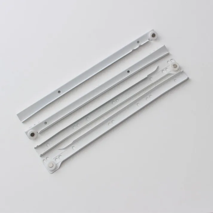 フジテック・ジャパン ヨーロピアンスライドレール 白 K-1400・350mm