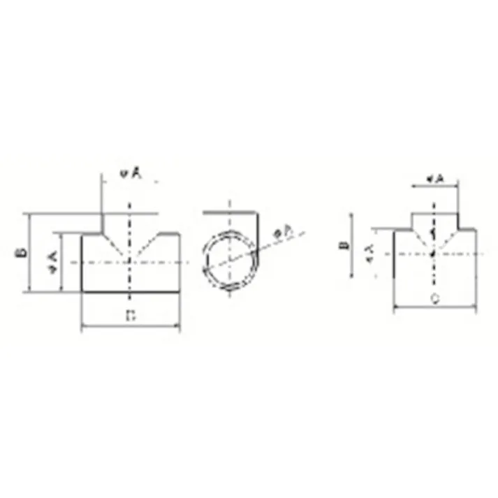 【CAINZ-DASH】フジテック・ジャパン パイプ継手チーズ・25mm B-28425【別送品】