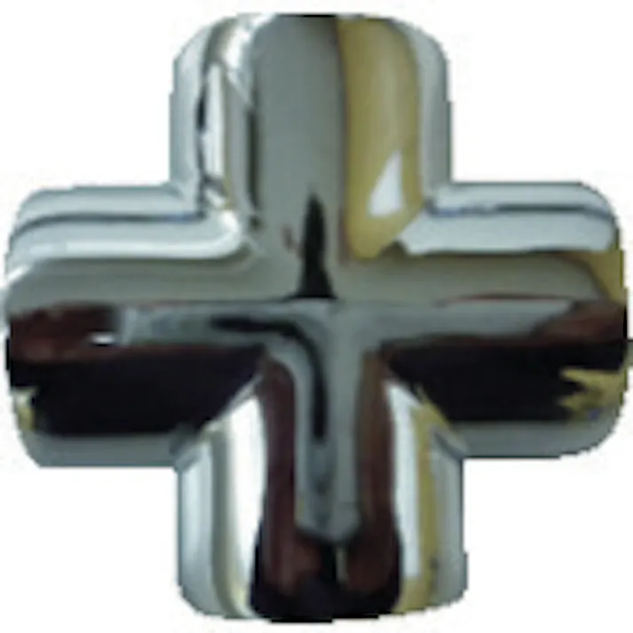 【CAINZ-DASH】フジテック・ジャパン パイプ継手クロス・25mm B-28429【別送品】