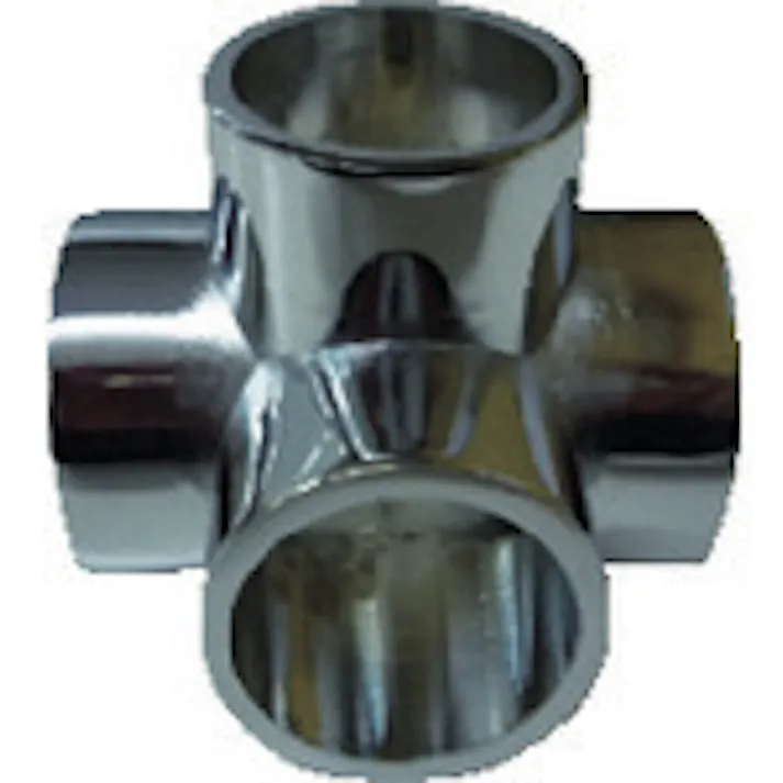 【CAINZ-DASH】フジテック・ジャパン パイプ継手四方エルボ・32mm B-28438【別送品】