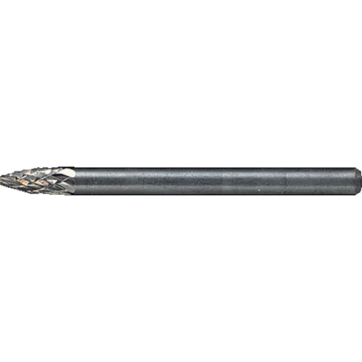 【CAINZ-DASH】ムラキ 超硬バー Aシリーズ 形状:トンガリ(クロスカット) 刃長6.0mm CB4A004【別送品】