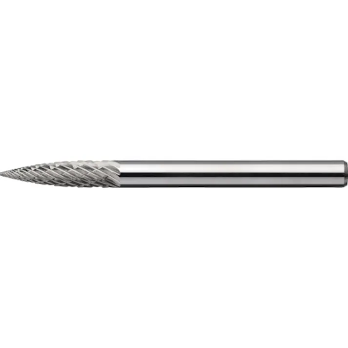 【CAINZ-DASH】ムラキ 超硬バー Aシリーズ 形状:トンガリ(クロスカット) 刃長12.7mm CB4A024【別送品】