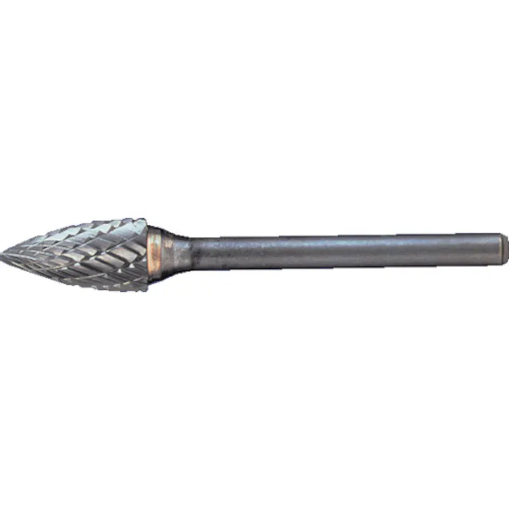 【CAINZ-DASH】ムラキ 超硬バー Bシリーズ 形状:トンガリ(クロスカット) 刃長13mm CB4B004【別送品】