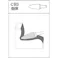 【CAINZ-DASH】ムラキ 超硬バー Cシリーズ 形状:砲弾(クロスカット) 刃長25mm CB3C105【別送品】