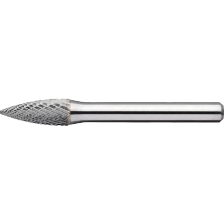 【CAINZ-DASH】ムラキ 超硬バー Cシリーズ 形状:トンガリ(クロスカット) 刃長19mm CB4C102【別送品】
