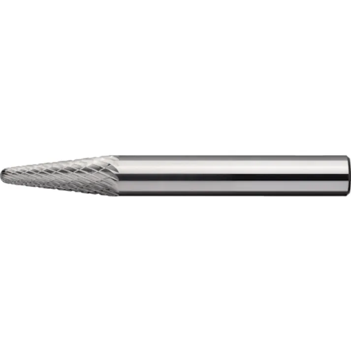 【CAINZ-DASH】ムラキ 超硬バー Cシリーズ 形状:テーパー先丸(クロスカット) 刃長16mm CB7C101【別送品】