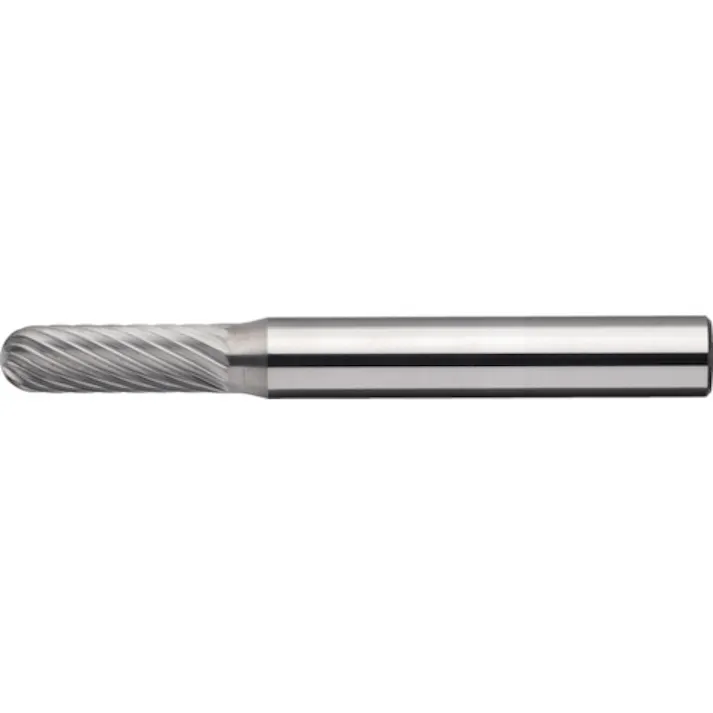 【CAINZ-DASH】ムラキ 超硬バー Cスパイラルシリーズ 形状:先丸円筒(スパイラルカット) 刃長16mm CB2C101S【別送品】