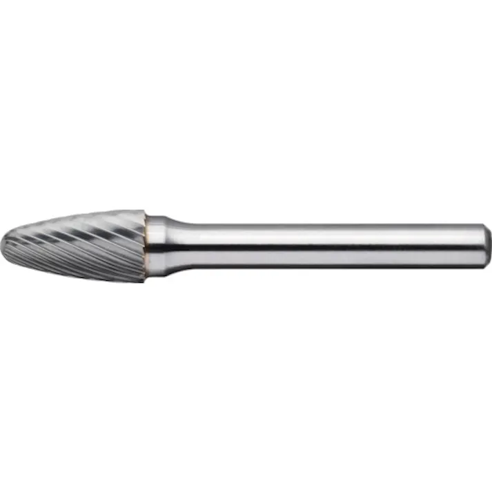 【CAINZ-DASH】ムラキ 超硬バー Cスパイラルシリーズ 形状:砲弾(スパイラルカット) 刃長19mm CB3C103S【別送品】